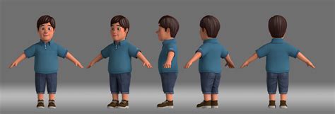 3D model cartoon man people animation role | CGTrader