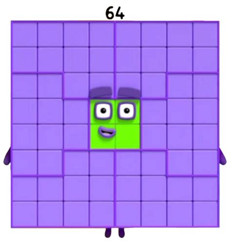 Number 64 (Numberblocks) (Furry Versioned) | Five Nights at Gipsy's Wikia | Fandom