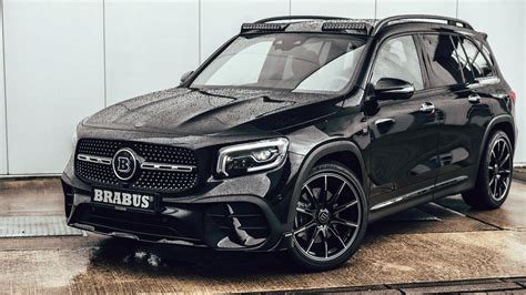 Black Mercedes Brabus Benz GLB 250 AMG Line 2020 4K Hd Cars Wallpapers | HD Wallpapers | ID #42261