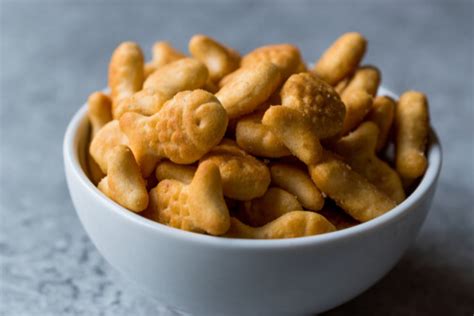 Homemade Goldfish Crackers recipe, How to make Goldfish Crackers - Vaya.in