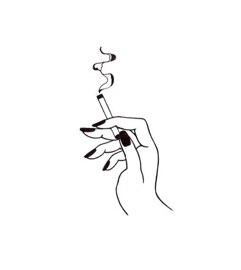 Hand Holding Cigarette Drawing / Cigarette realistic picsart smoke file cigerette. - bmp-1st