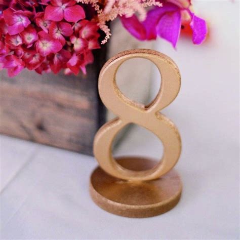 Gold Table Numbers Wedding Decor Table Numbers for Wedding | Etsy | Gold table numbers wedding ...