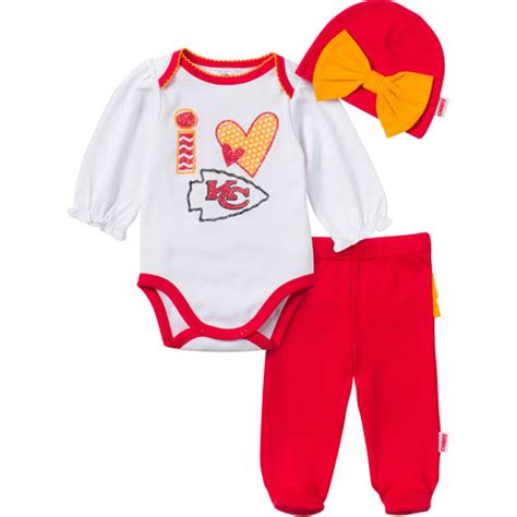 NFL Infant Clothing – Kansas City Chiefs Baby Apparel – babyfans