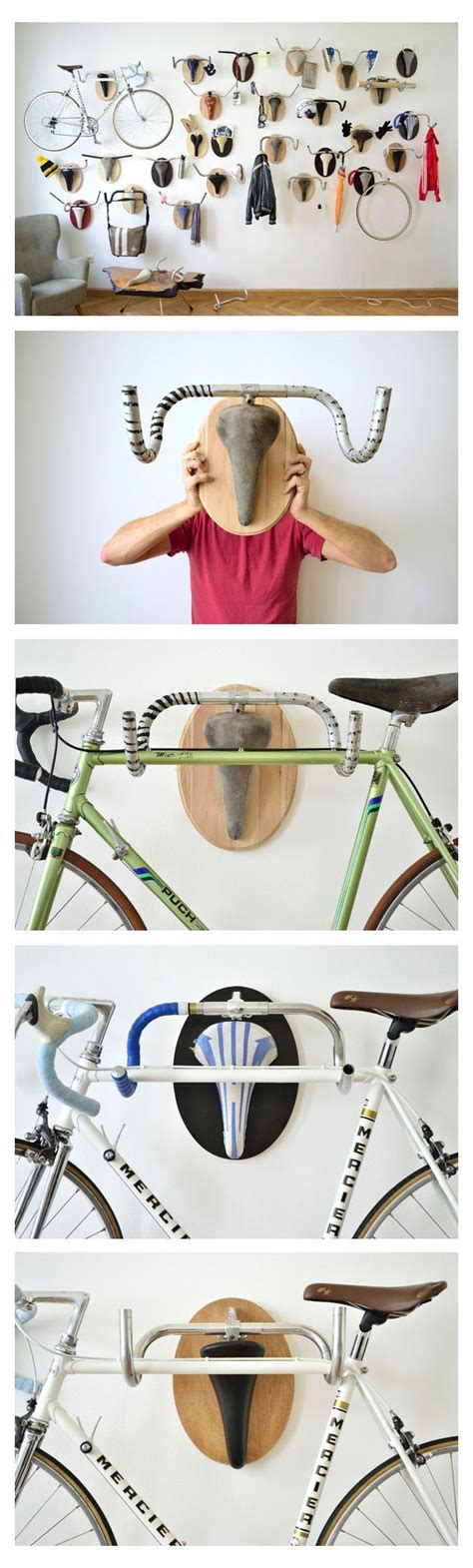 Decorar con bicicletas Reutilizar piezas de bicicleta para decorar #diy ...