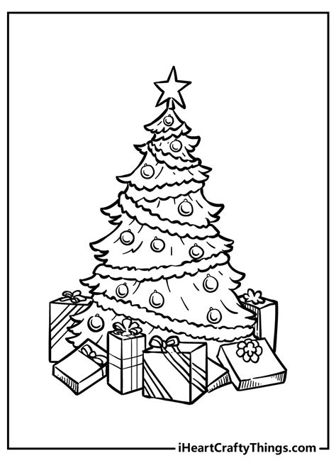 Christmas Coloring Tree