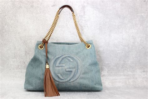 Denim Gucci Handbags | semashow.com