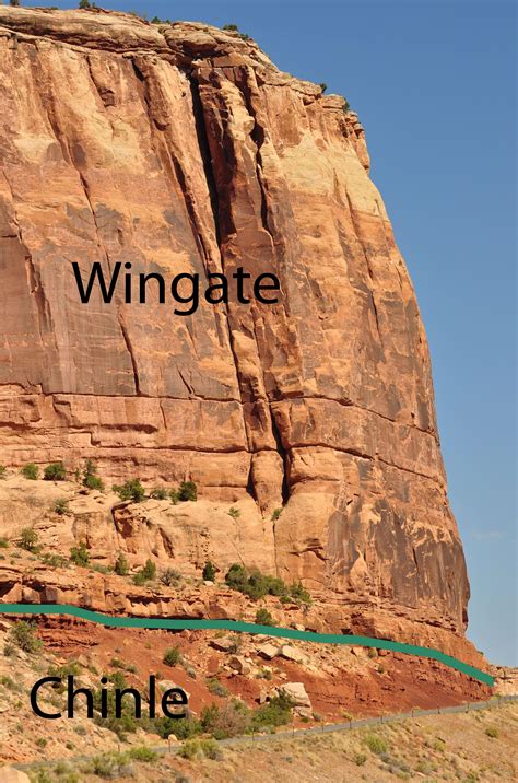 Wingate Sandstone - Colorado National Monument (U.S. National Park Service)