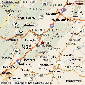 Where is Buena Vista, Virginia? see area map & more