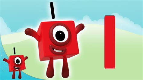 Numberblocks - The Number 1 | Learn to Count | Learning Blocks | Learn to count, Block birthday ...