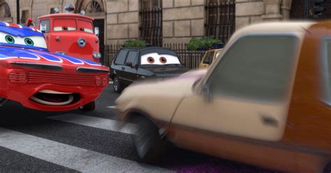 Dan the Pixar Fan: Cars 2: Body Shop Union Jack Ramone