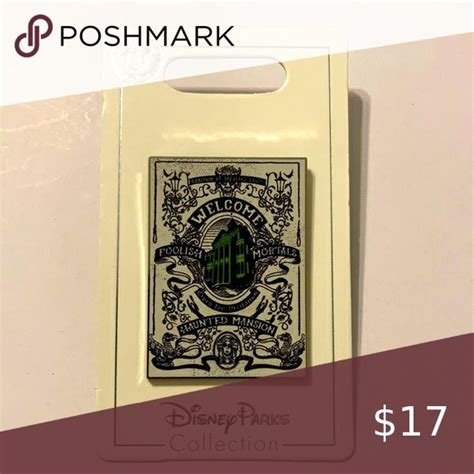 Haunted Mansion Pin, Disney Parks Collection | Disney parks, Haunted ...