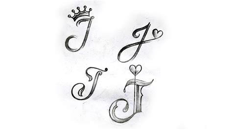 Tattoo Letter J Designs