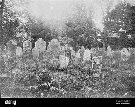 Grave of Pioneer John Prescott. Clinton. 1890 Stock Photo - Alamy