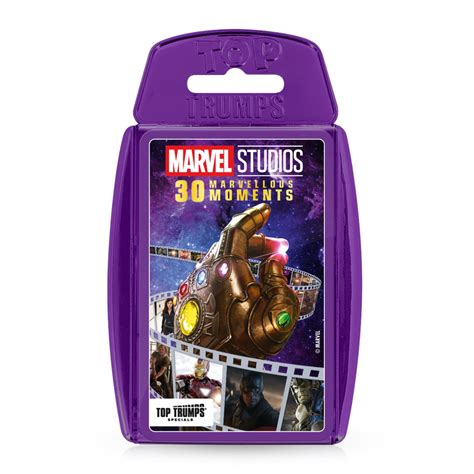 Top Trumps - Marvel Cinematic Universe: 30 Marvellous Moments - JB Hi-Fi