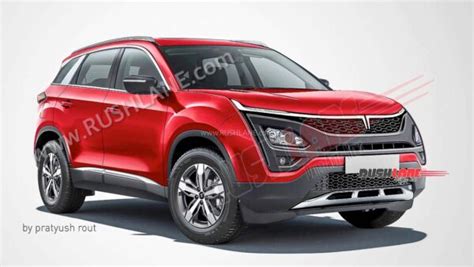 2023 Tata Harrier Facelift SUV With New Design Language - Render