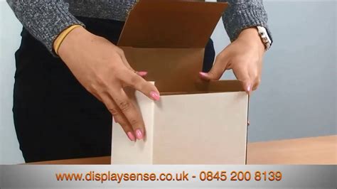 Ballot Boxes - How to Assemble a Cardboard Ballot Box - YouTube