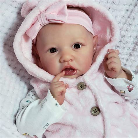 Realistic 20'' Sweet Blom Reborn Baby Doll Girl