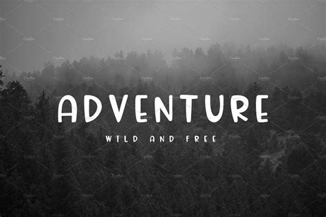 30 Amazing Outdoor Fonts for Your Next Adventure | HipFonts