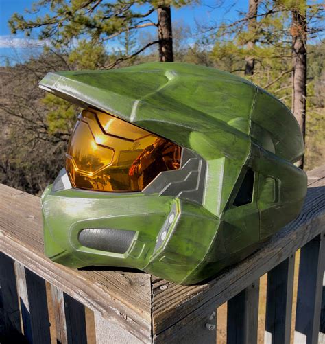 Halo Infinite Master Chief Wearable Helmet Full Size Spartan - Etsy