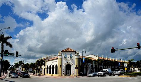 The Arcade Building, a historic 1926 structure in downtown Fort Pierce ...