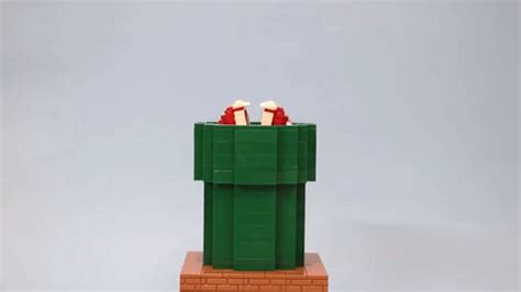 LEGO + Super Mario Bros. = this awesomely chompy... | Archie McPhee's Endless Geyser of AWESOME!