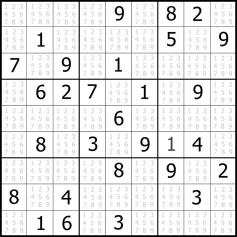 These Printable Sudoku Puzzles Range From Easy To Hard, Including ...