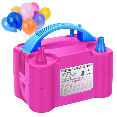 DIKTOOK Portable Electric Air Balloon Inflator Pump Kit Blower Machine ...