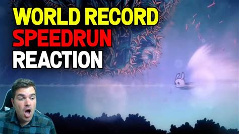 Hollow Knight- World Record Speedrun Reaction: No Major Glitches 33:41 - YouTube