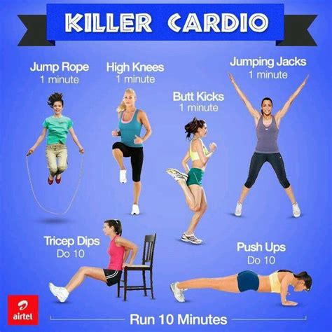 Cardio | Hiit cardio workouts, Cardio, Exercise