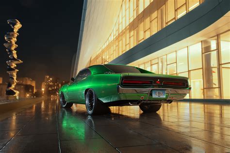 Dodge Charger 1969 RT Rear Wallpaper,HD Cars Wallpapers,4k Wallpapers,Images,Backgrounds,Photos ...