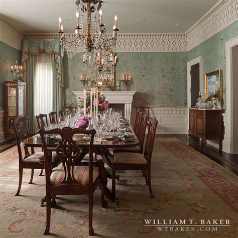 English Manor House 2 - Traditional - Dining Room - Atlanta - by William T Baker | Houzz