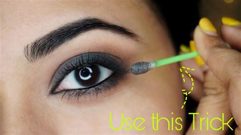 Smokey Eye with Kajal for Beginners | Use this trick for perfect classic smokey eye in just 5 ...