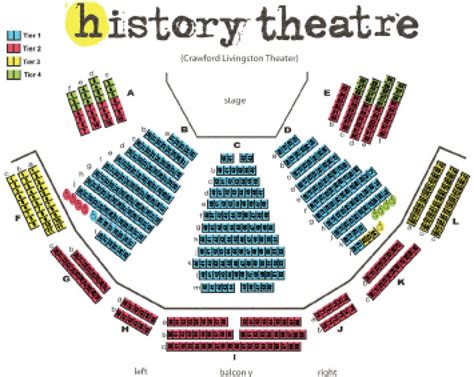 Seating Chart | History Theatre