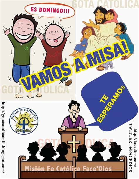 Es Domingo! Vamos A Misa!!! | Vamos a misa, Frases religiosas, Frase de fe