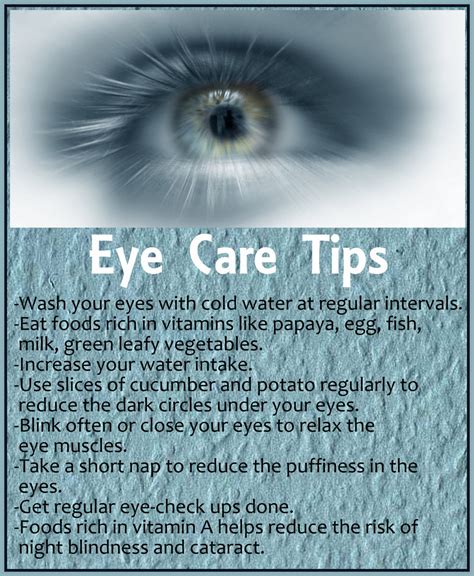 Eye Care Tips | Health Tips In Pics