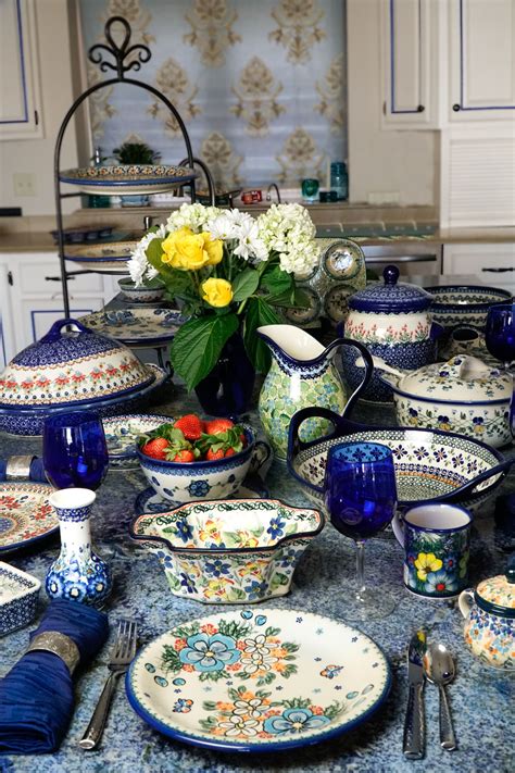 I Love mixing Polish Pottery patterns. How can you decide on just one?! | Polish pottery ...