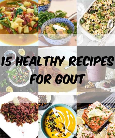 15 Healthy Recipes for Gout - TheDiabetesCouncil.com