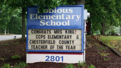 Chesterfield County Public Schools announces its 2018 Teachers of the Year - http://www ...