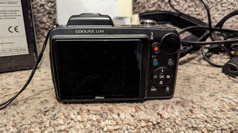 Nikon COOLPIX L110 12.1MP Digital Camera - Black 18208097494 | eBay