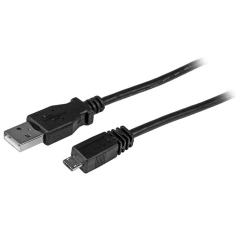 Amazon.com: StarTech.com Micro USB Cable - A to Micro B (UUSBHAUB3): Electronics