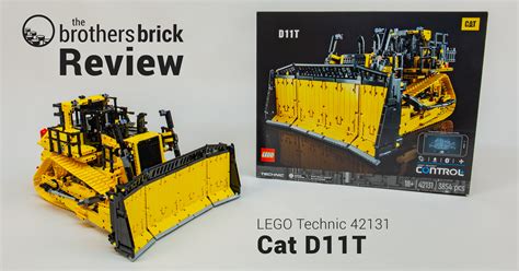 LEGO Technic 42131 Cat D11 Bulldozer - TBB Review-Cover - The Brothers ...