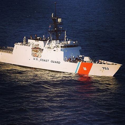 US Coast Guard's newest National Security Cutter, USCGC Hamilton! The Cutter just arrived at her ...