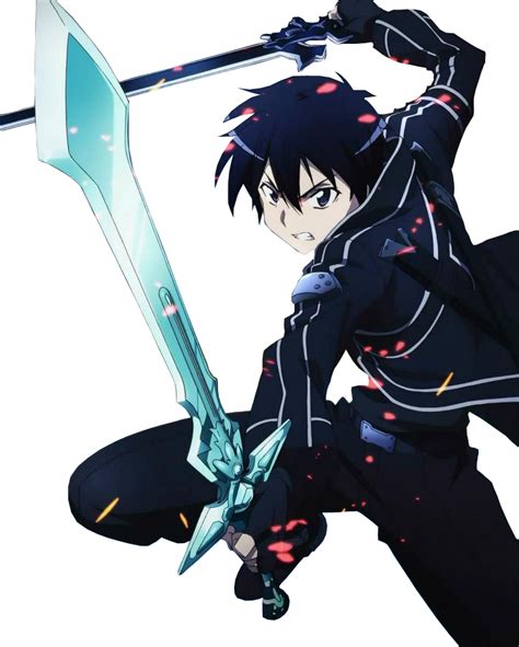 Kirito 2/Sword Art Online by ZerolShikumai.deviantart.com on @deviantART Kirito Sword, Kirito ...