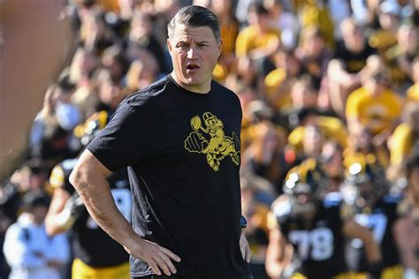 Iowa OC Brian Ferentz’s contract changes include $50,000 pay cut ...