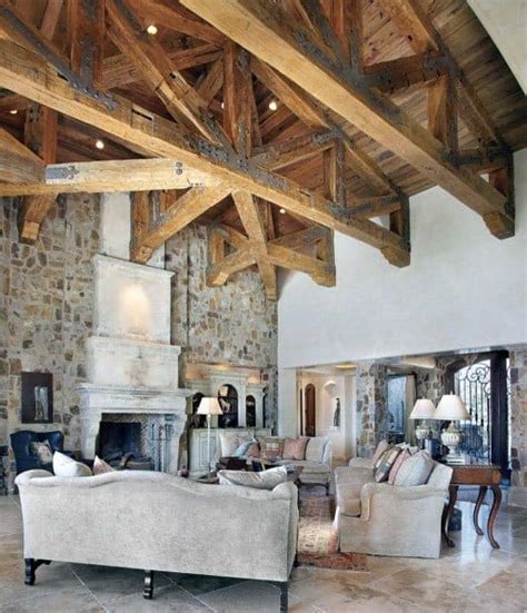 Top 50 Best Rustic Ceiling Ideas - Vintage Interior Designs