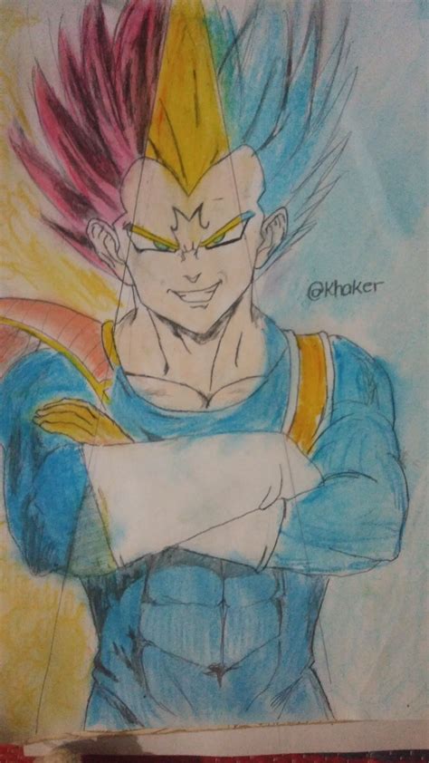 Dragon Ball Fan Art: Vegeta — Steemit