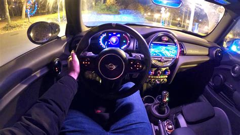 New MINI JCW GP3 (2020) - NIGHT POV test drive (crazy EXAHUST sound, 306 HP) - YouTube