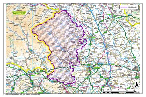 Nidderdale Aonb Map