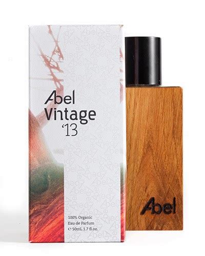 Liberate your skin. : Vintage'13 by Abel. A new organic perfume.