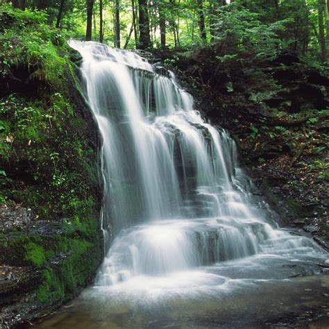 thundering brook falls green mountain national forest | The Nature Seeker